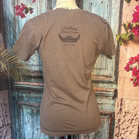 Harley Davidson skull tshirt, size small, excellent condition - Picture 8 of 10